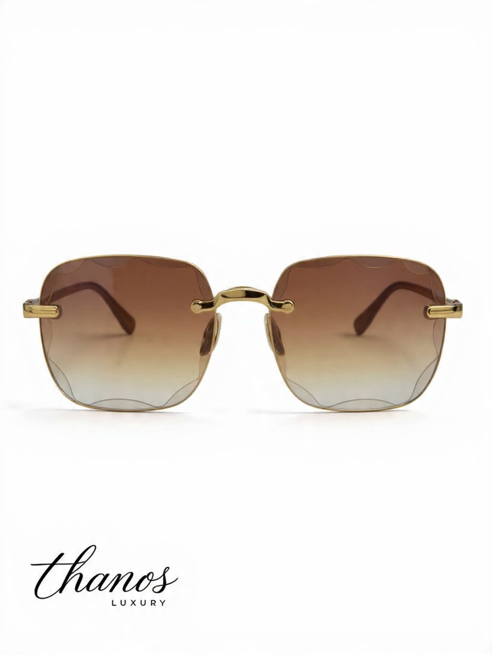 Gradient Rimless Sunglasses (Pick1) - Picture 5 of 9